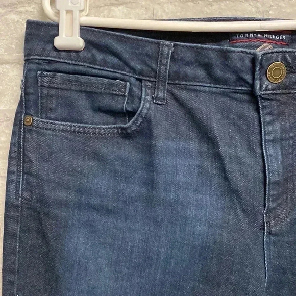 Woman’s Tommy Hilfiger slim crop denim jeans ladies crop pants - Picture 5 of 10